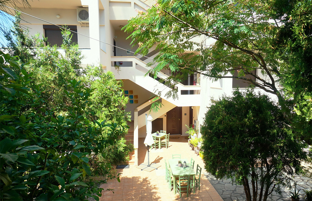 Garden at Villa Stella Apartments in Palio, Kavala Garden at Villa Stella Apartments in Palio, Kavala